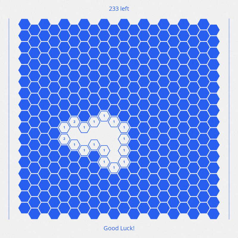 Tessellated Minesweeper | Game #19