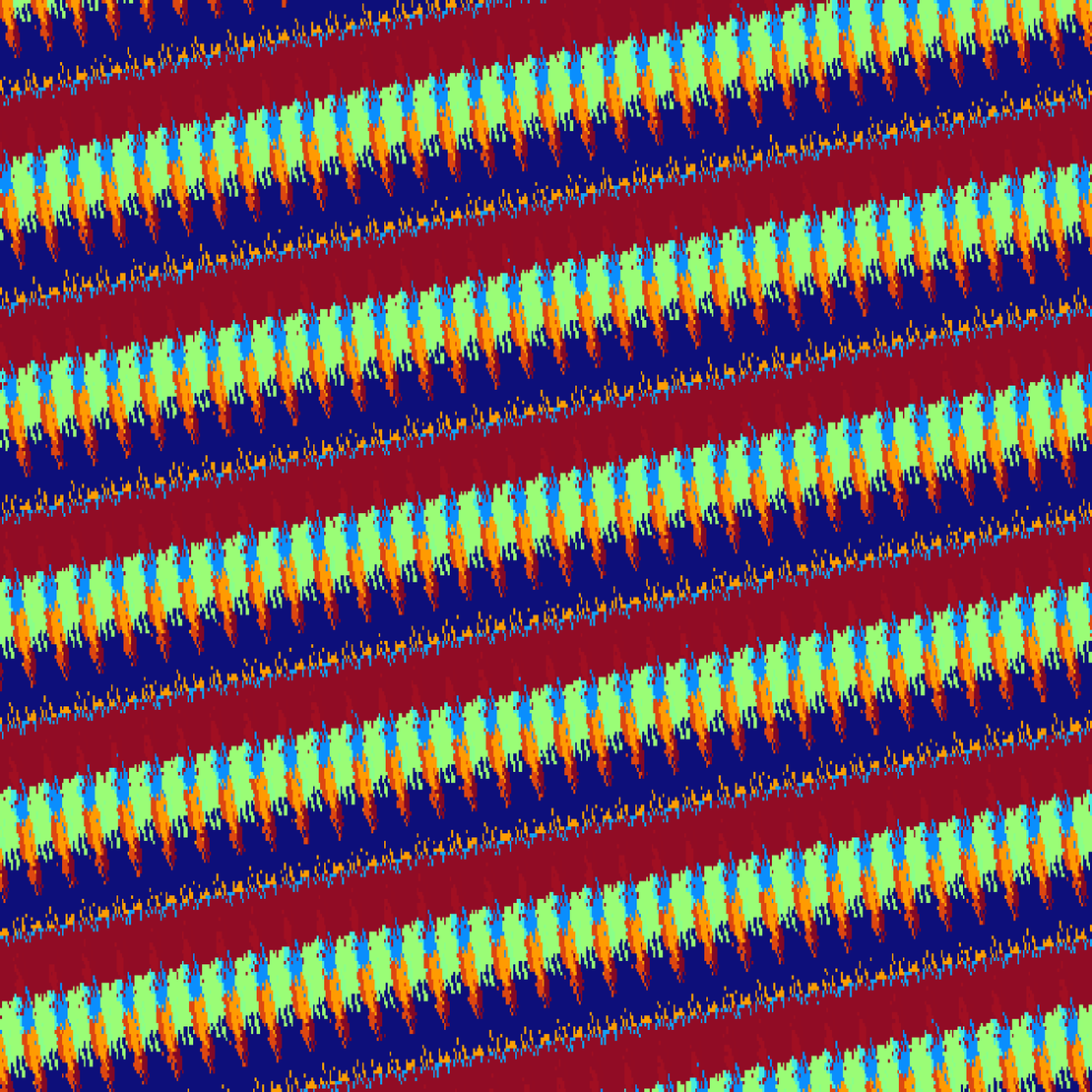 Dithered Stripes #12