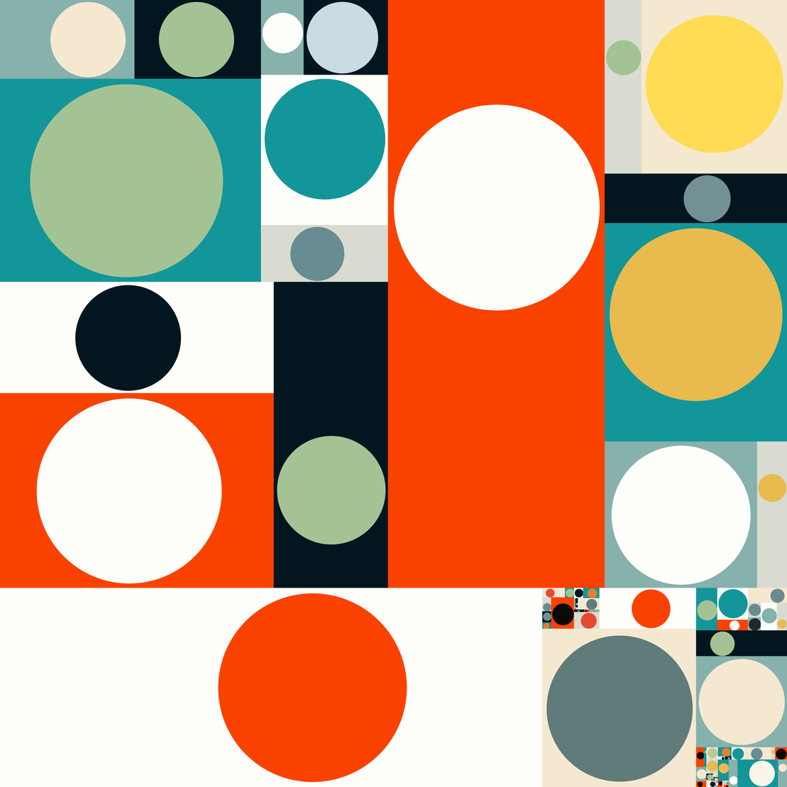 An Increasing Series Of Dots #81