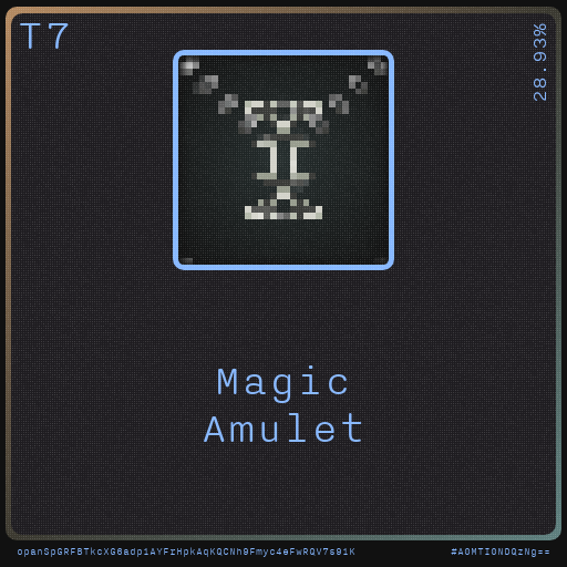 Gear for your quests - Amulet #63