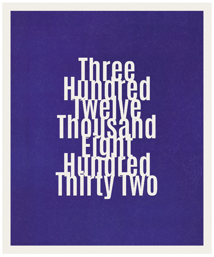 Count #312832