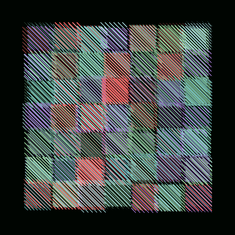 Generative Patchwork #58