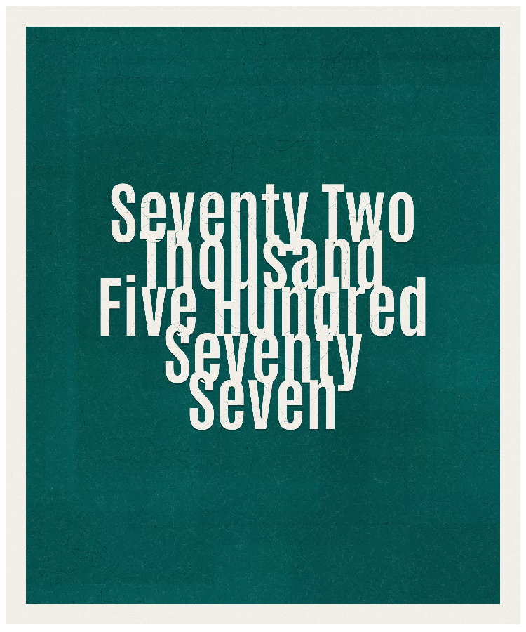 Count #72577