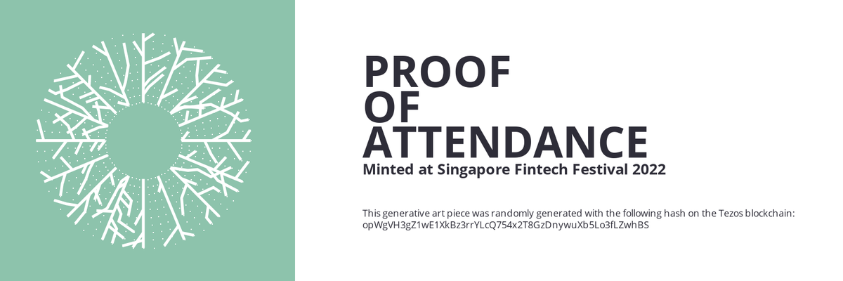 SFF2022 Proof of Attendance Token #134