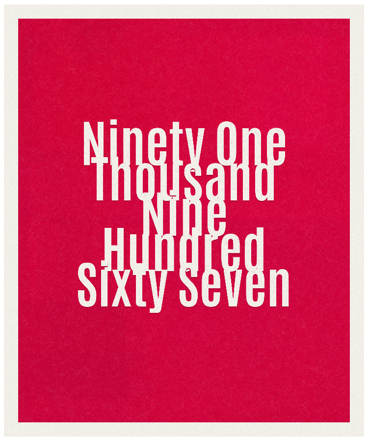 Count #91967