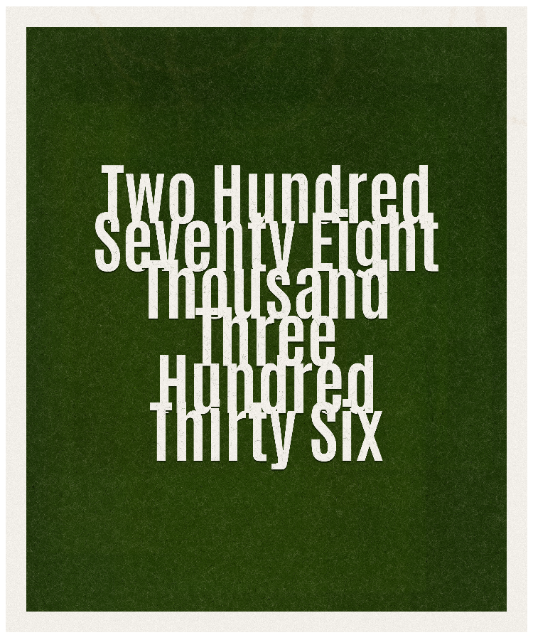 Count #278336