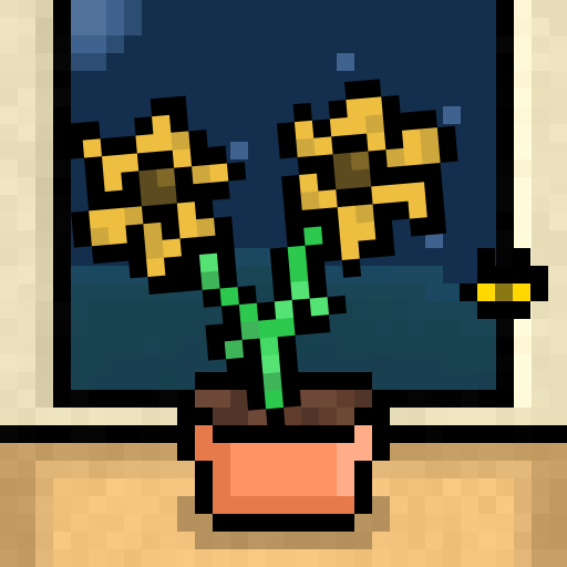 Pixel Flowers #38