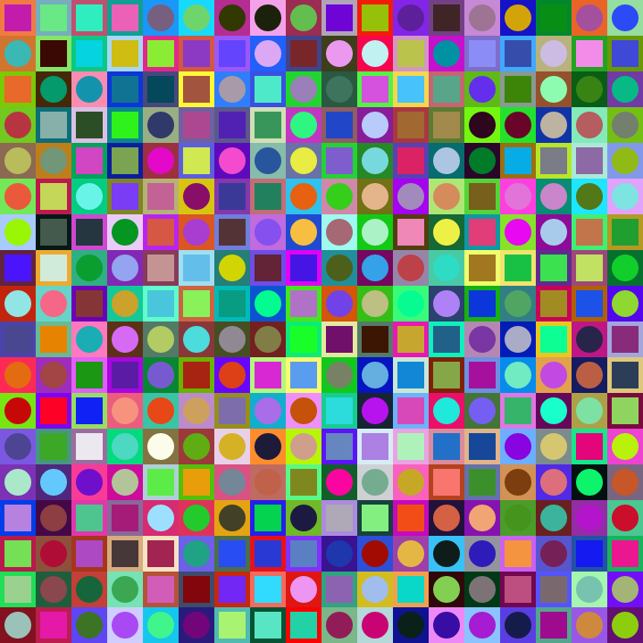 Square Dot Composition #256