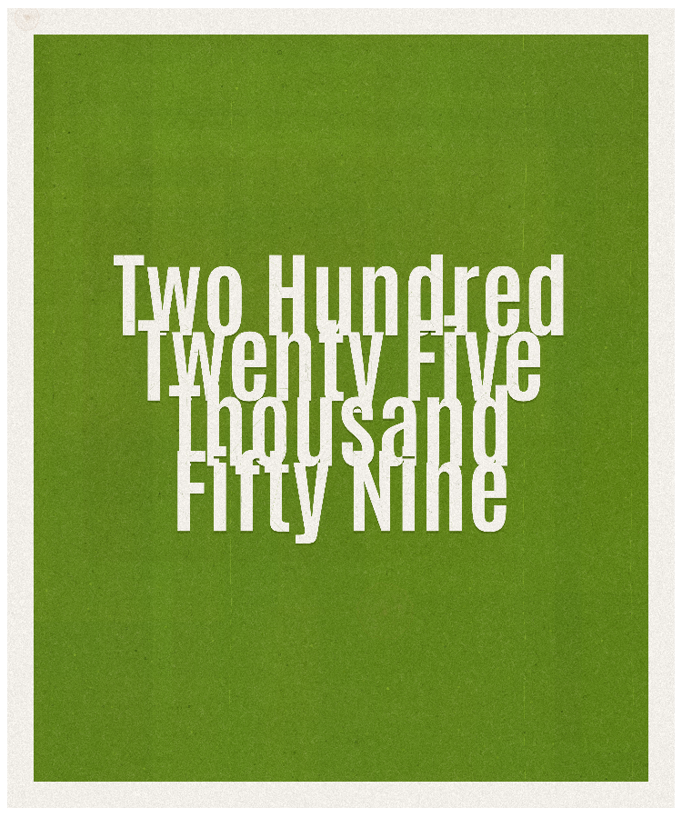Count #225059