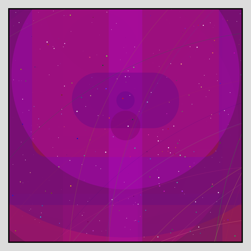 Color Field Starry B #71