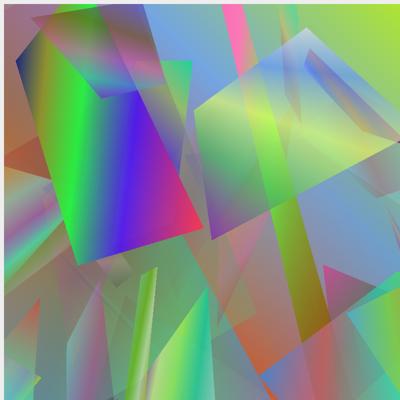 random divs with gradient and perspective #33