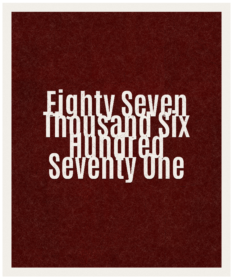 Count #87671