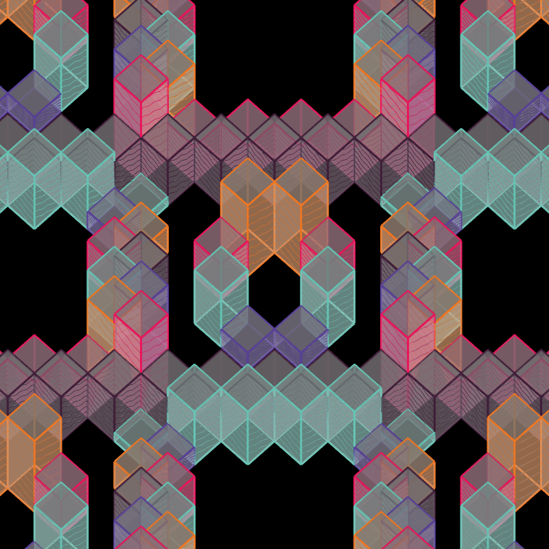 3D Pattern: BLOCK #34