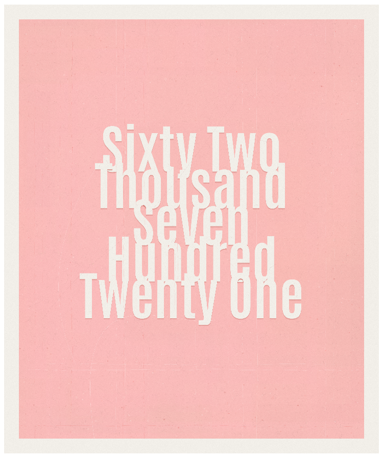 Count #62721