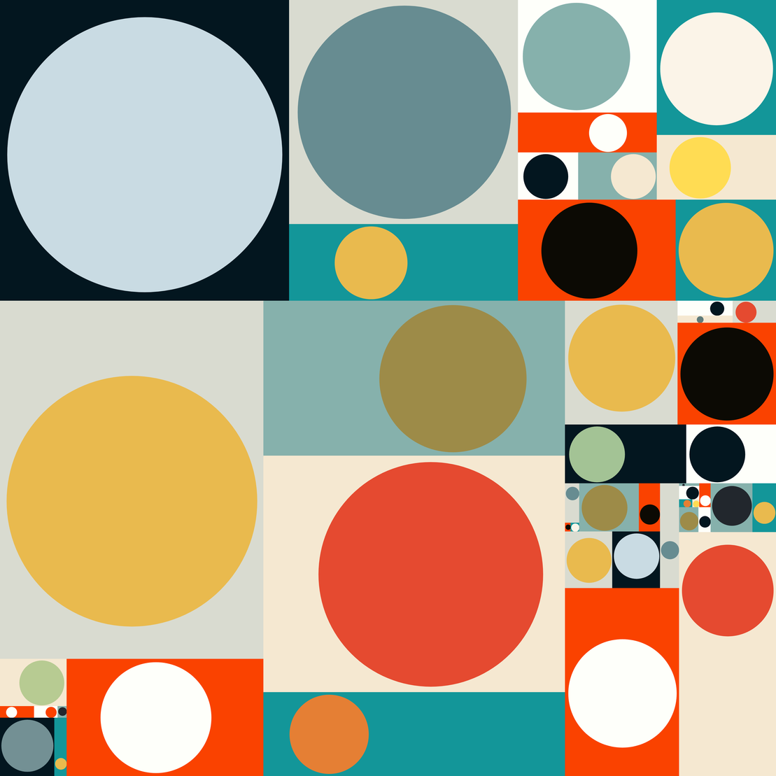 An Increasing Series Of Dots #48