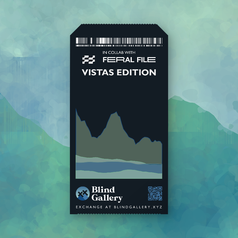 Blind Gallery Mint Pass (Vistas Edition) #23