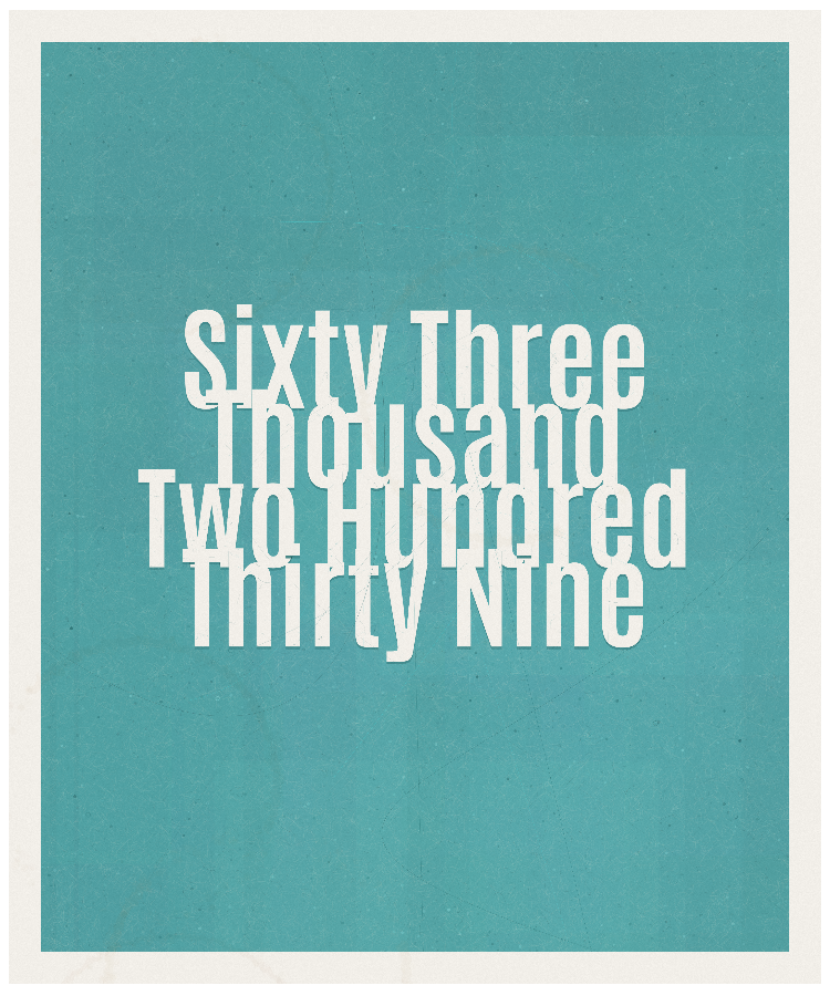 Count #63239