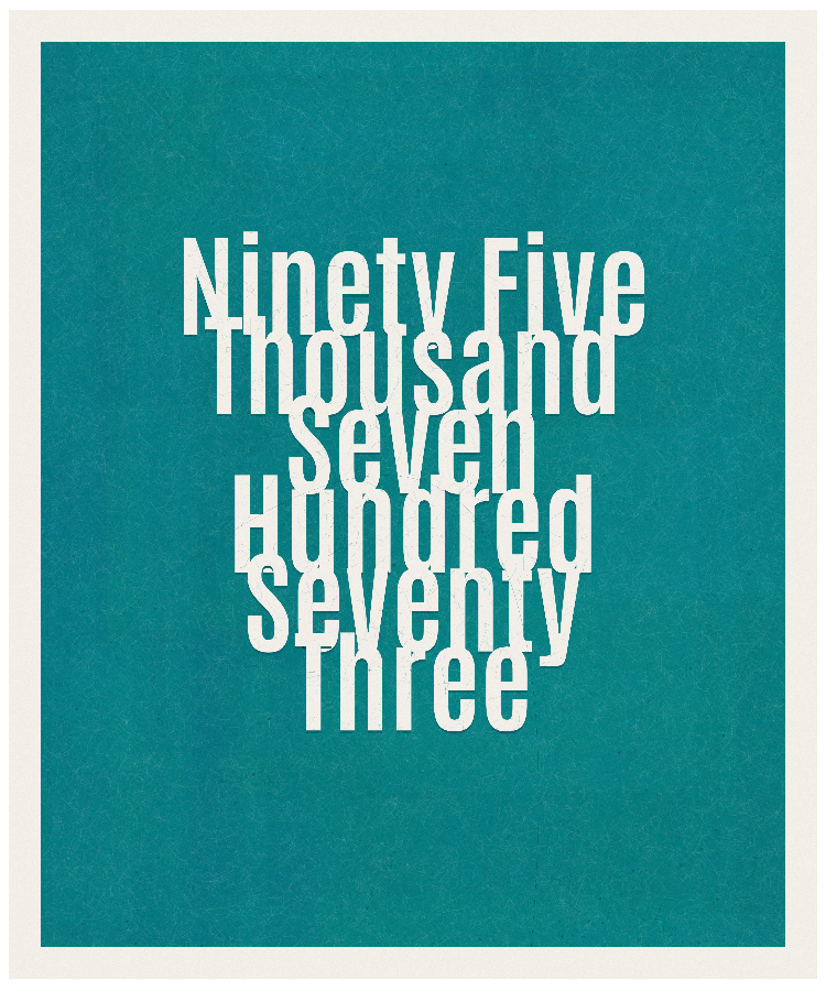 Count #95773