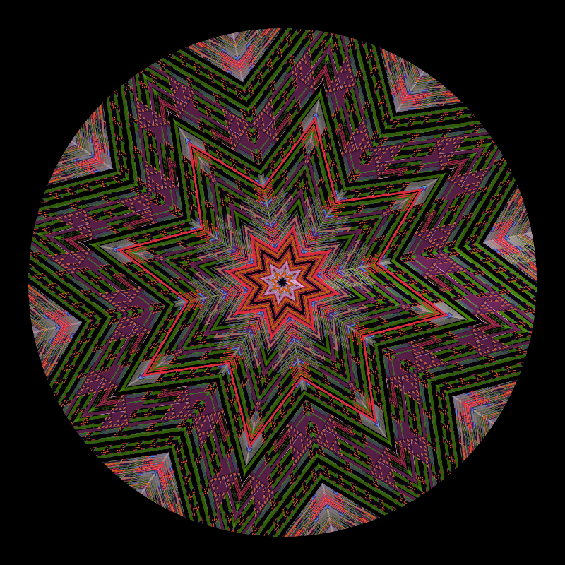 Binary kaleidoscope #23