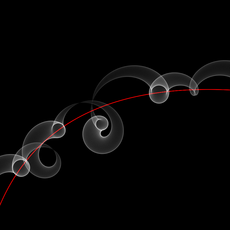 One red line #11