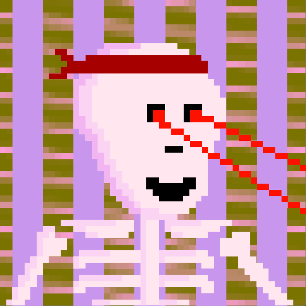 PIXEL SKULLETTI 1 #324