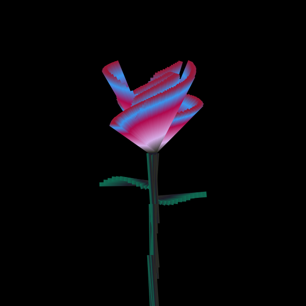 Digital Flower #13