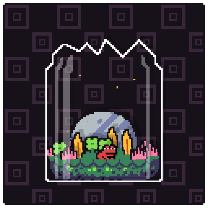 Toad Terrarium #243