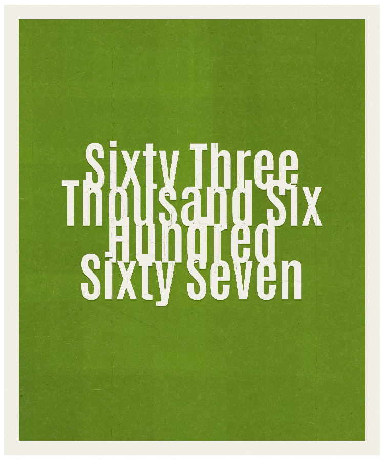 Count #63667