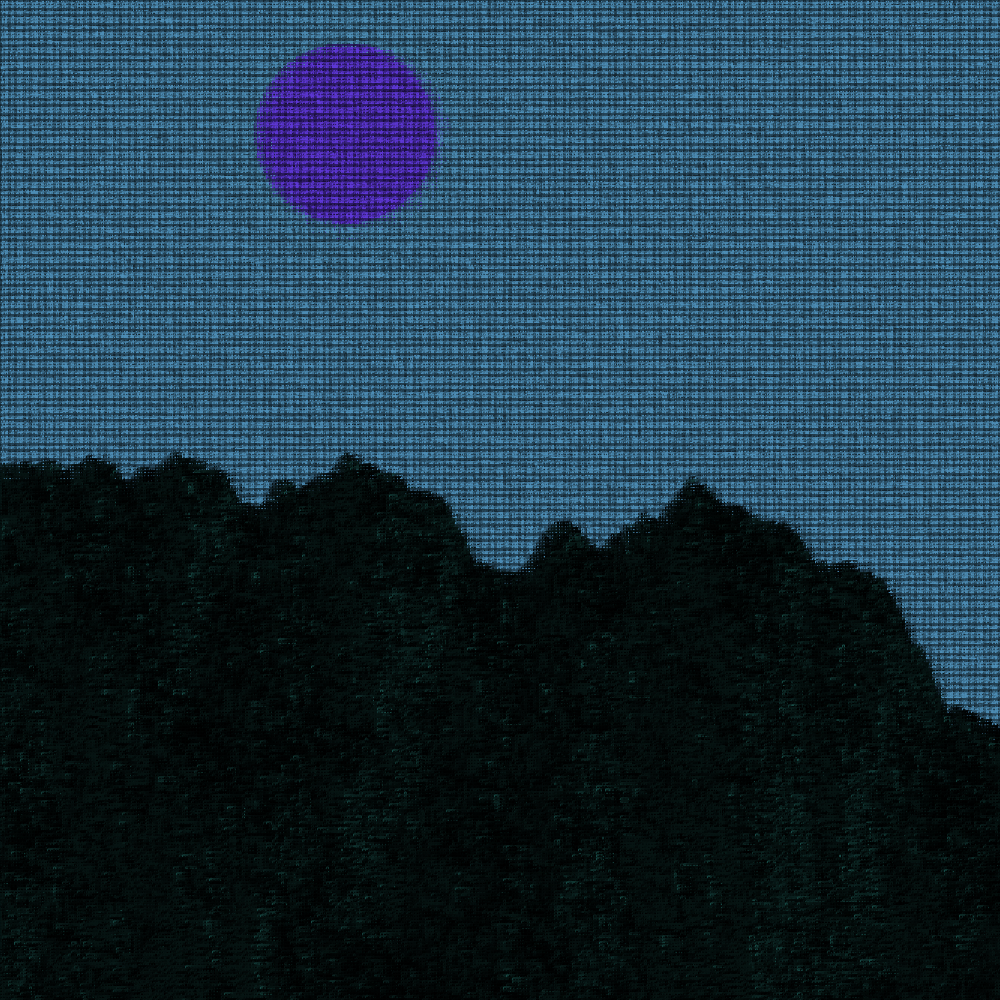 Classic generative landscape V2 #14