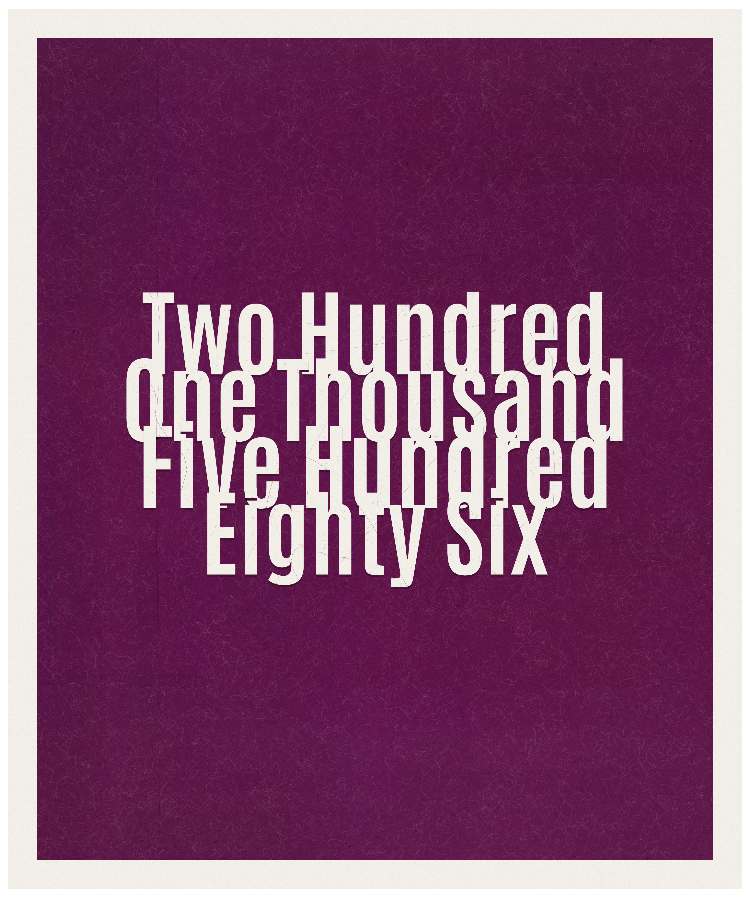 Count #201586