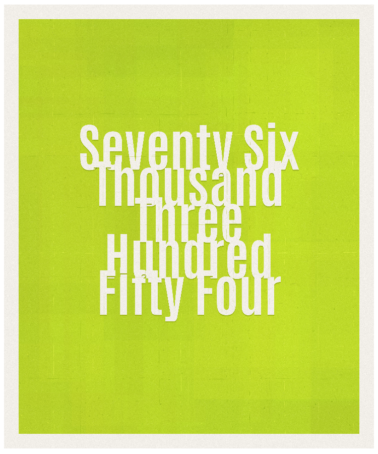 Count #76354