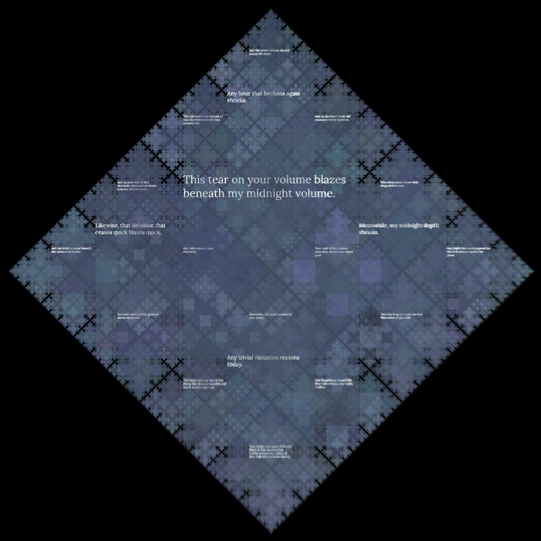 Diamond Fractal Fire #70