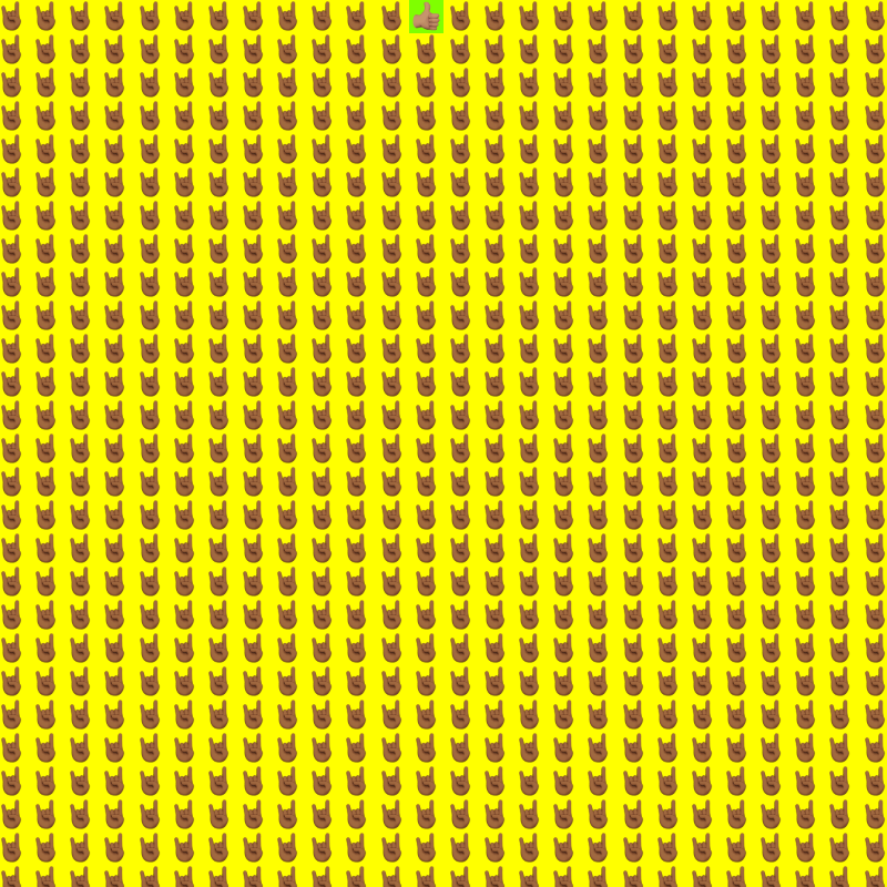 Elementary Cellular Emoji Automata #452