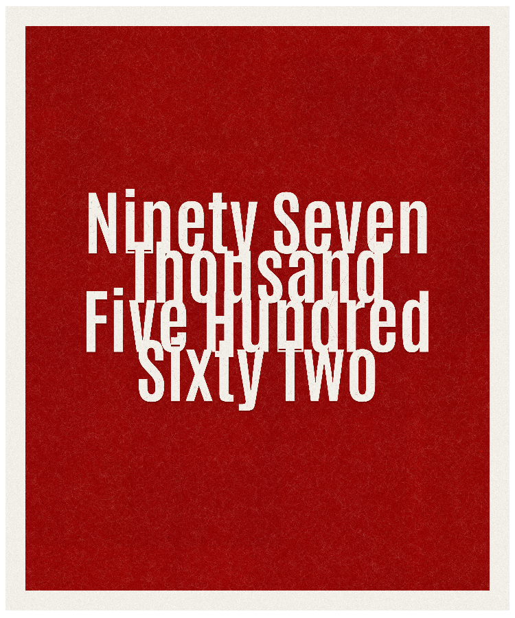 Count #97562