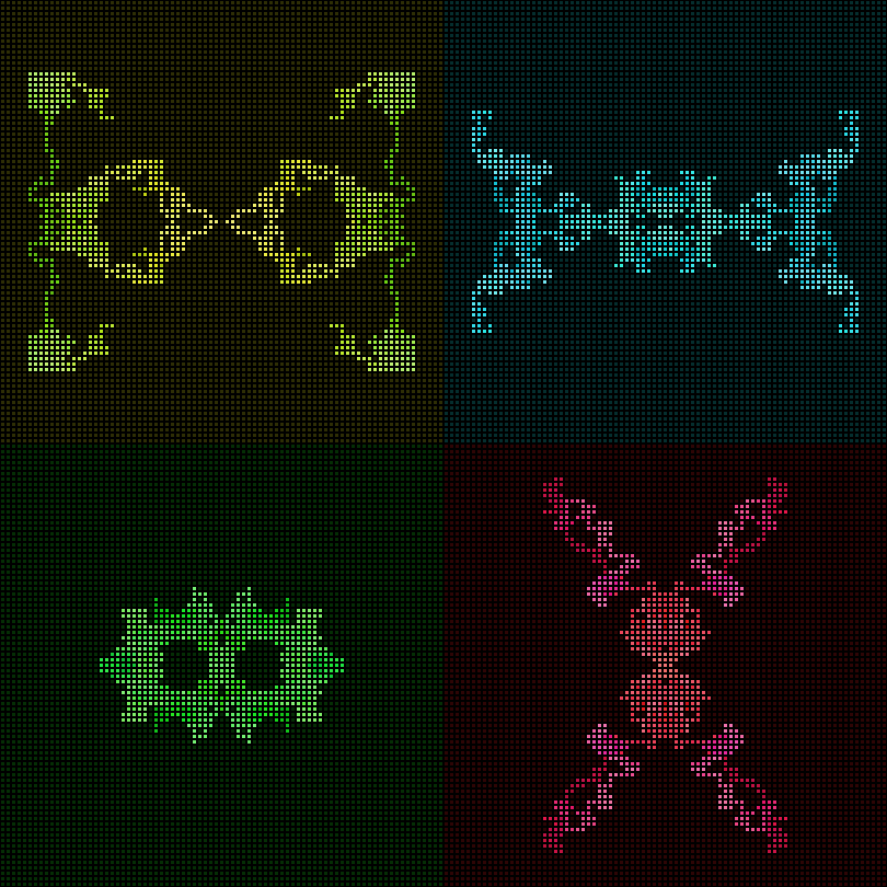 Dither Creatures 2x2 #56