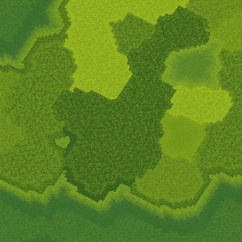 Littlecube Maps: Green Dithering #18