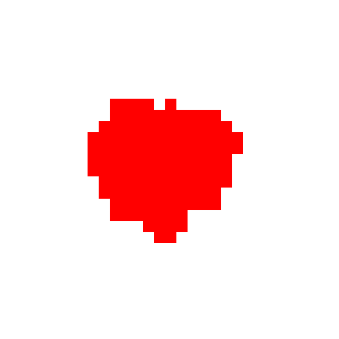 Pixel Heartbeats (animated) #20