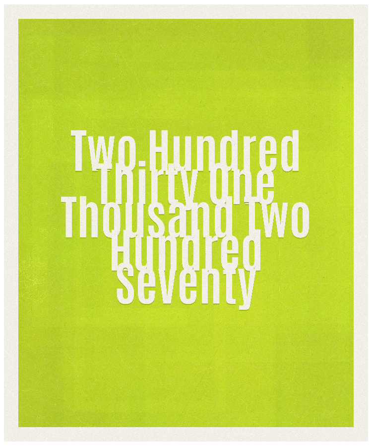 Count #231270