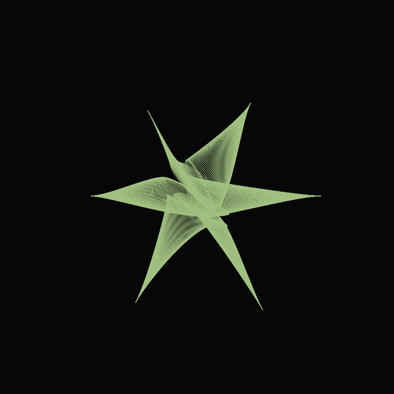 Bezier Stars #36