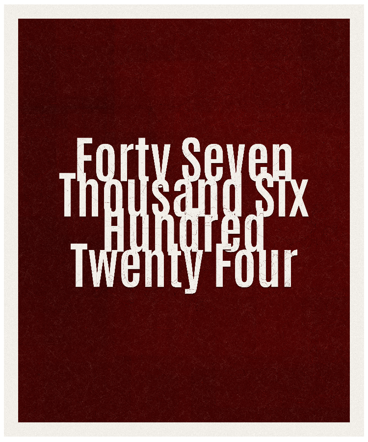 Count #47624