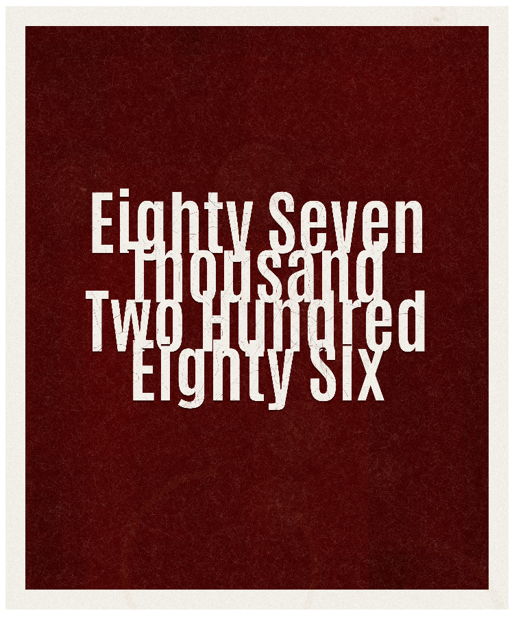 Count #87286