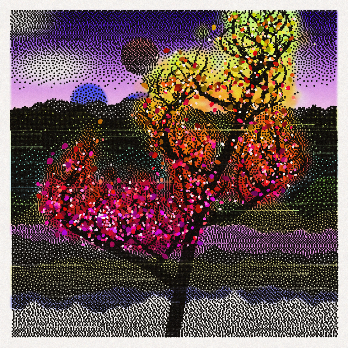 Dithered Branches #117