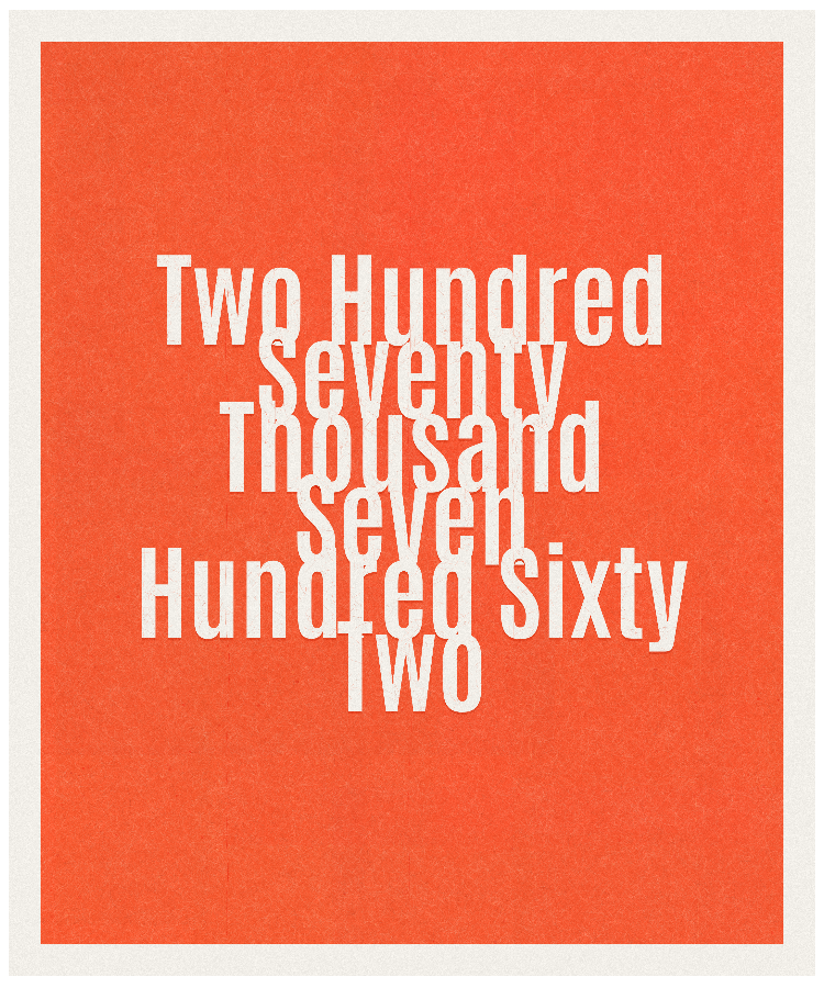 Count #270762