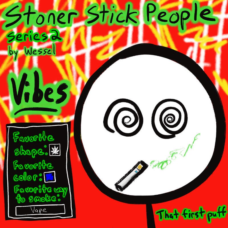 Stoner Stick People Series 2 #62