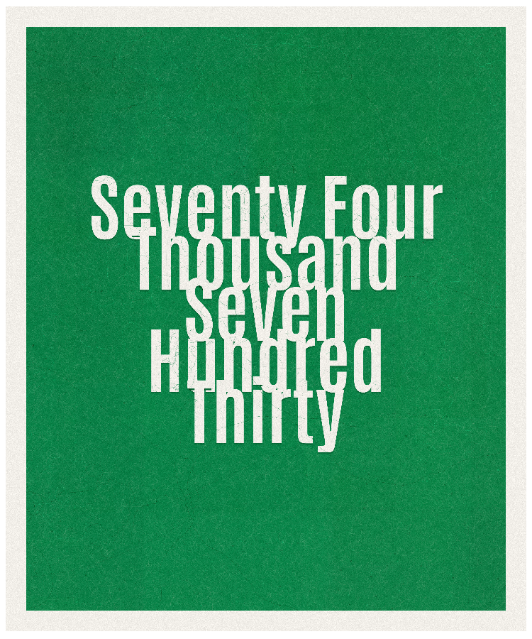 Count #74730