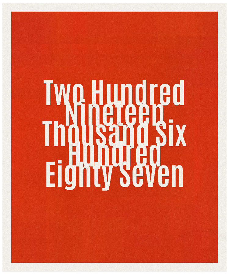 Count #219687