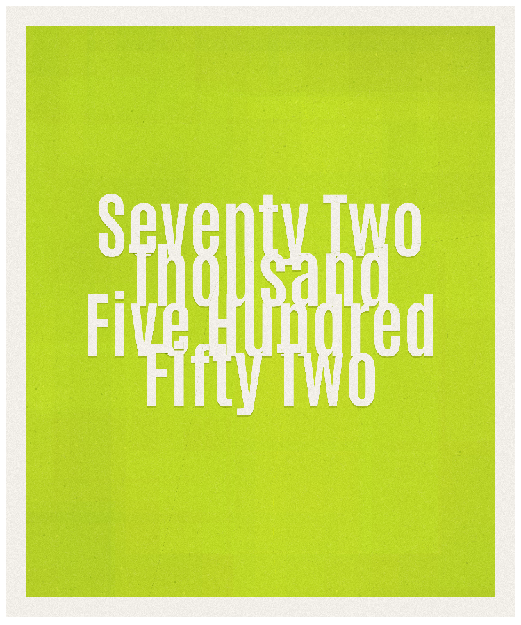 Count #72552