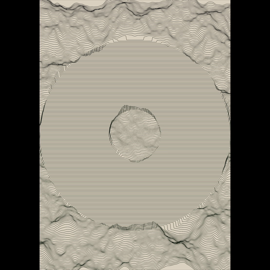 Waves Circle (For Plotter) #101