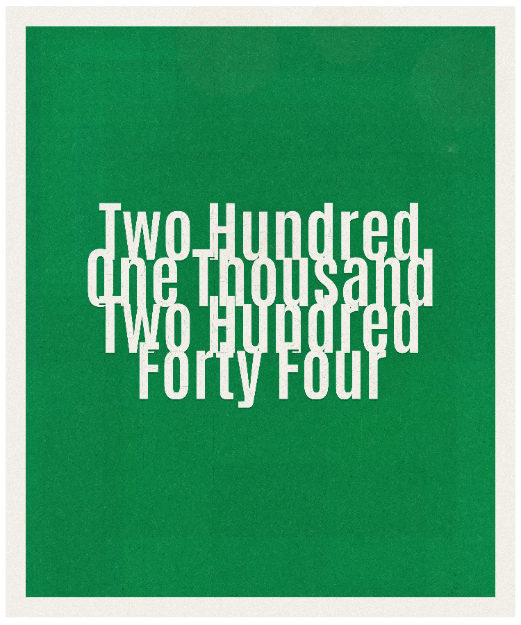 Count #201244