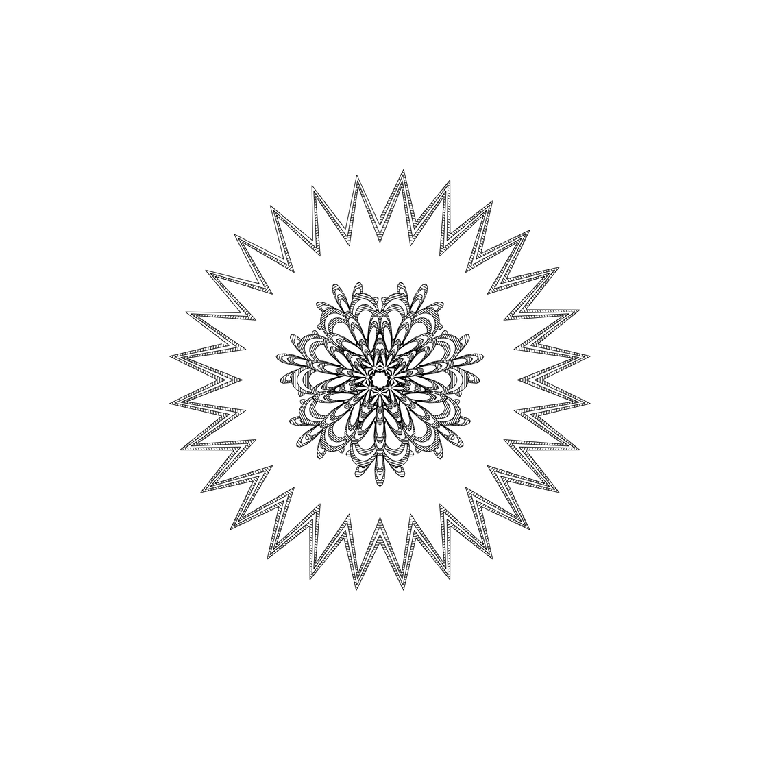 LL21 Mandala #146